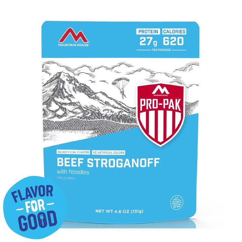 Beef Stroganoff Pro-Pak | Mountain House Freeze Dried Food, , large image number 0